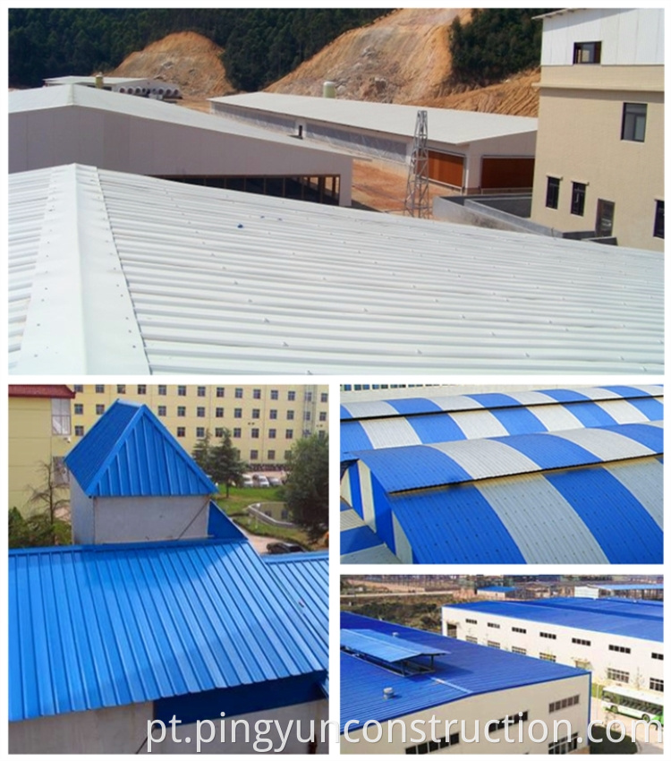 Project of PVC roof tile